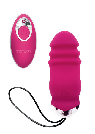 Sunny Side Up And Down Vibrator-Ei in Fuchsia von Lexuan Toys