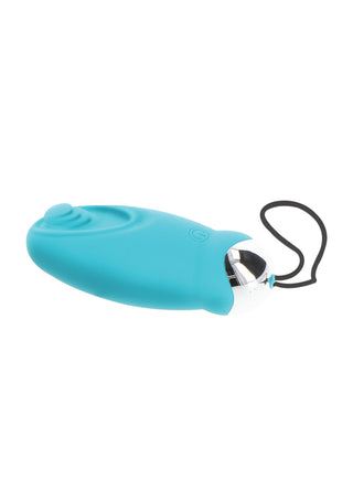 I'm So Eggcited Vibrator-Ei in Blau von Lexuan Toys