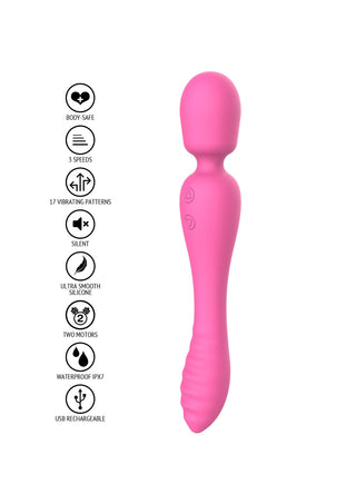 Fame The Evermore 2-in-1 Massager Vibrator Pink von TOYJOY