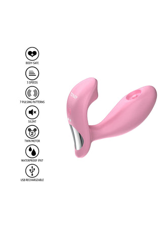 ToyJoy Urban Flamingo Pulsierender G-Punkt Vibrator Pink