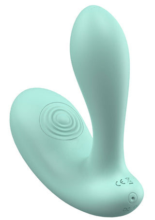 Xocoon DuoVibe II Klopfvibrator mit G-Punkt Stimulation Mint
