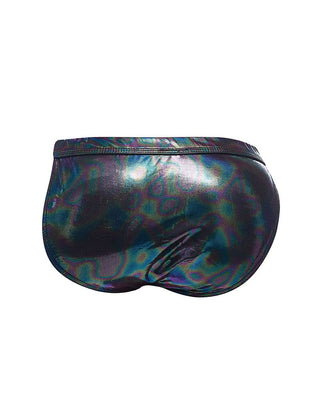 C4M Cut4men Emerald Tanga Slip Schwarz oil spill