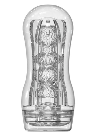 ToyJoy Hero Clear Grip Vakuum-Stroker Mit Texturierter Hülse