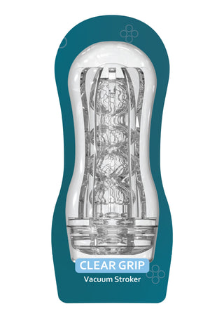 ToyJoy Hero Clear Grip Vakuum-Stroker Mit Texturierter Hülse