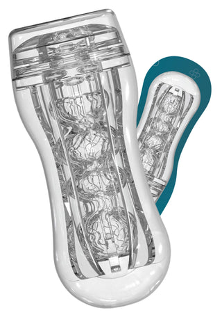 ToyJoy Hero Clear Grip Vakuum-Stroker Mit Texturierter Hülse