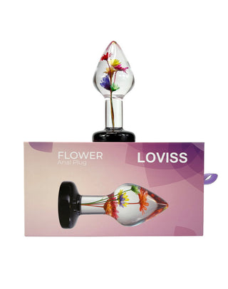 Rimba LOVISS Helichrysum Gartenblumen-Analplug Transparent
