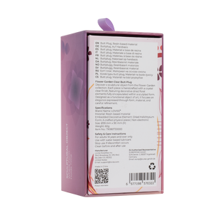 Rimba LOVISS Helichrysum Gartenblumen-Analplug Transparent