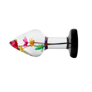 Rimba LOVISS Helichrysum Gartenblumen-Analplug Transparent