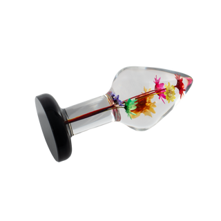 Rimba LOVISS Helichrysum Gartenblumen-Analplug Transparent