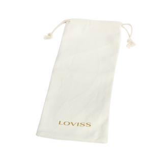 Rimba LOVISS Helichrysum Dildo mit Gartenblumen-Textur Transparent