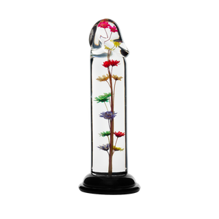 Rimba LOVISS Helichrysum Garden Flower Dildo Smooth Transparent