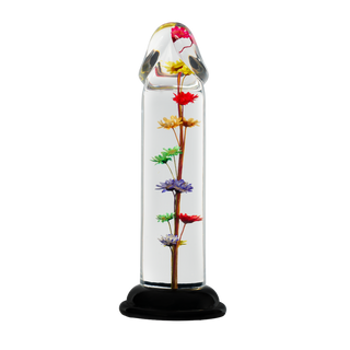 Rimba LOVISS Helichrysum Garden Flower Dildo Smooth Transparent