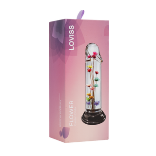 Rimba LOVISS Helichrysum Garden Flower Dildo Smooth Transparent