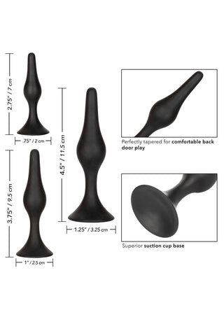Silicone Starter Kit Analplug-Set von CalExotics