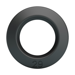 Crazy Bull Brodan Silikon-Cockring Modell 9 Schwarz