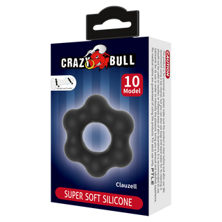 Crazy Bull Clauzell Silikon Cockring Modell 10 Schwarz