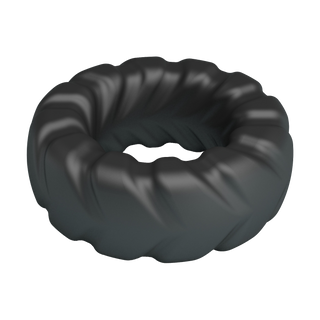 Crazy Bull Jeriko Cock Ring Modell 1 Super Soft Silikon Schwarz