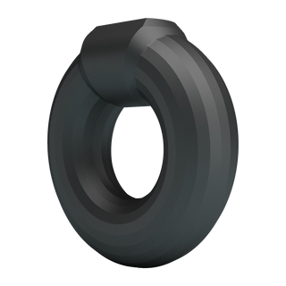 Crazy Bull Kayke Super Soft Silicone Cock Ring Model 2 Schwarz
