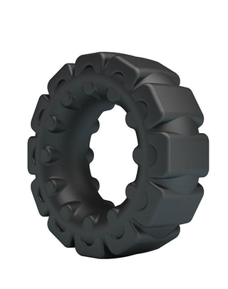 Crazy Bull Laiden Silikon Cock Ring Modell 5 Schwarz
