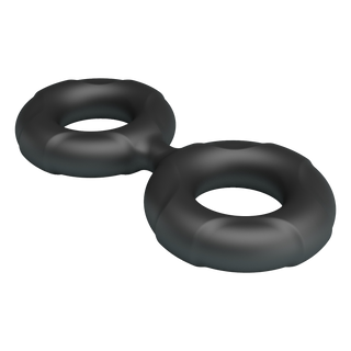 Crazy Bull Radwan Silikon Cockring Modell 19 Schwarz 2,1 cm