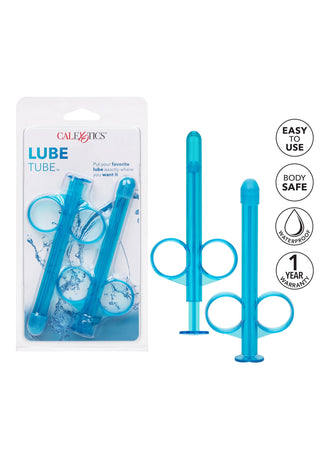 Calexotics Lube Tube 2Stk Präzisions-Gleitgel-Applikator Blau