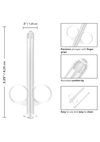 Calexotics Lube Tube 2Stk Präzisions-Gleitgel-Applikator Blau