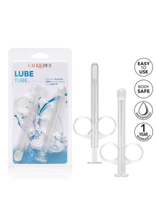 Calexotics Lube Tube 2Stk Präzisions-Gleitgel-Applikator Blau