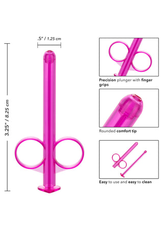 Calexotics Lube Tube 2Stk Präzisions-Gleitgel-Applikator Blau