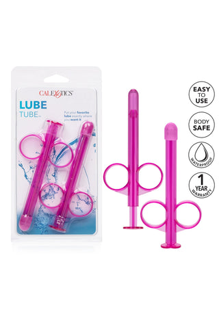 Calexotics Lube Tube 2Stk Präzisions-Gleitgel-Applikator Blau