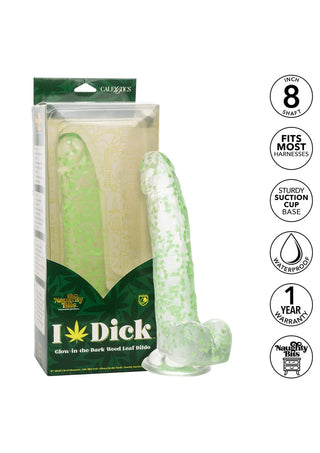 I LEAF DICK Glow in the Dark Dildo   SV