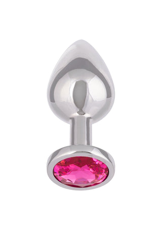 CalExotics Jewel Large Rose Butt Plug Pink