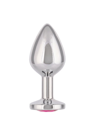 CalExotics Jewel Large Rose Butt Plug Pink