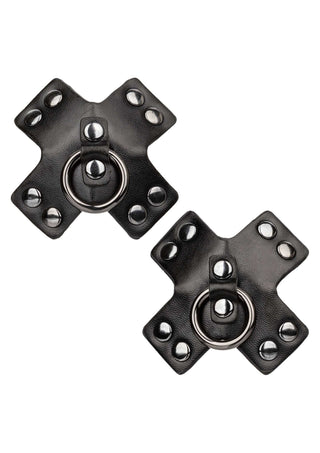 CalExotics Euphoria O-Ring Brustpasties in Schwarz für Sinnliche Momente