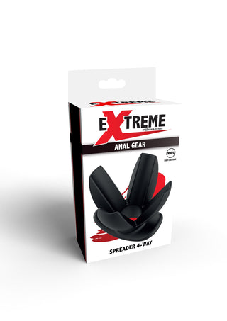 Hidden Desire Extreme Spreader 4-Way Plug aus Silikon