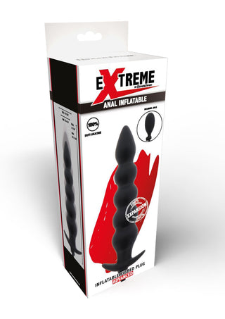 Hidden Desire Extreme Inflatable Ribbed Plug Advance
