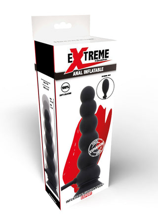 Hidden Desire Extreme Inflatable Suction Base Plug, Silicone