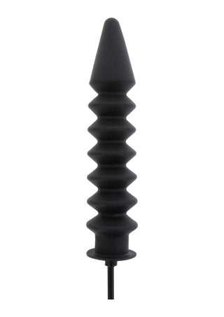 Hidden Desire Extreme Inflatable Suction Base Plug, Silicone