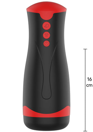Hidden Desire Fusion X Deep Squeeze Automatischer Masturbator Schwarz