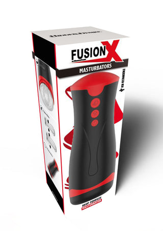 Hidden Desire Fusion X Deep Squeeze Automatischer Masturbator Schwarz