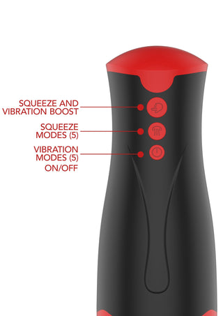 Hidden Desire Fusion X Deep Squeeze Automatischer Masturbator Schwarz