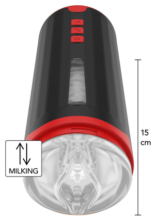 Hidden Desire Fusion X Milking Master Automatic Masturbator Schwarz