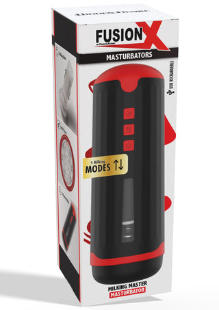 Hidden Desire Fusion X Milking Master Automatic Masturbator Schwarz