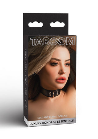 Elegant D-Ring Collar Halsband von TABOOM