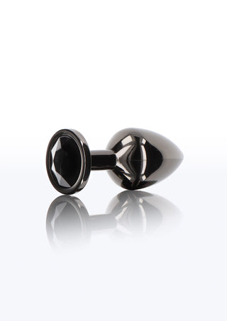 Taboom Butt Plug Mit Diamantbesetztem Schmuck M Schwarz