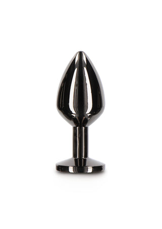 Taboom Butt Plug Mit Diamantbesetztem Schmuck M Schwarz