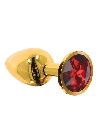Taboom Butt Plug Mit Diamantjuwel Gold