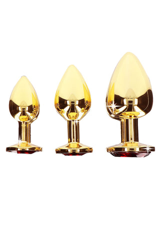 Taboom Butt Plug Mit Diamantjuwel Gold