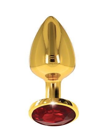 Taboom Butt Plug Mit Diamantjuwel L Gold