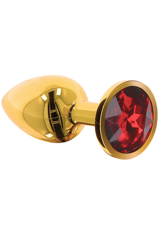 Taboom Butt Plug Mit Diamantjuwel L Gold