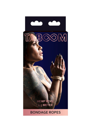 Hemp Rope 1,5m 7mm von TABOOM